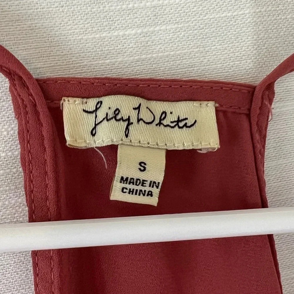 Lily White Crossover Cami Top - Picture 2 of 5